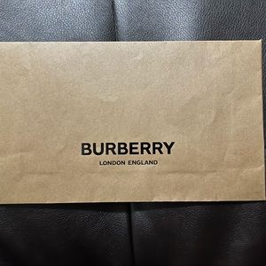 Burberry gift paper bag.